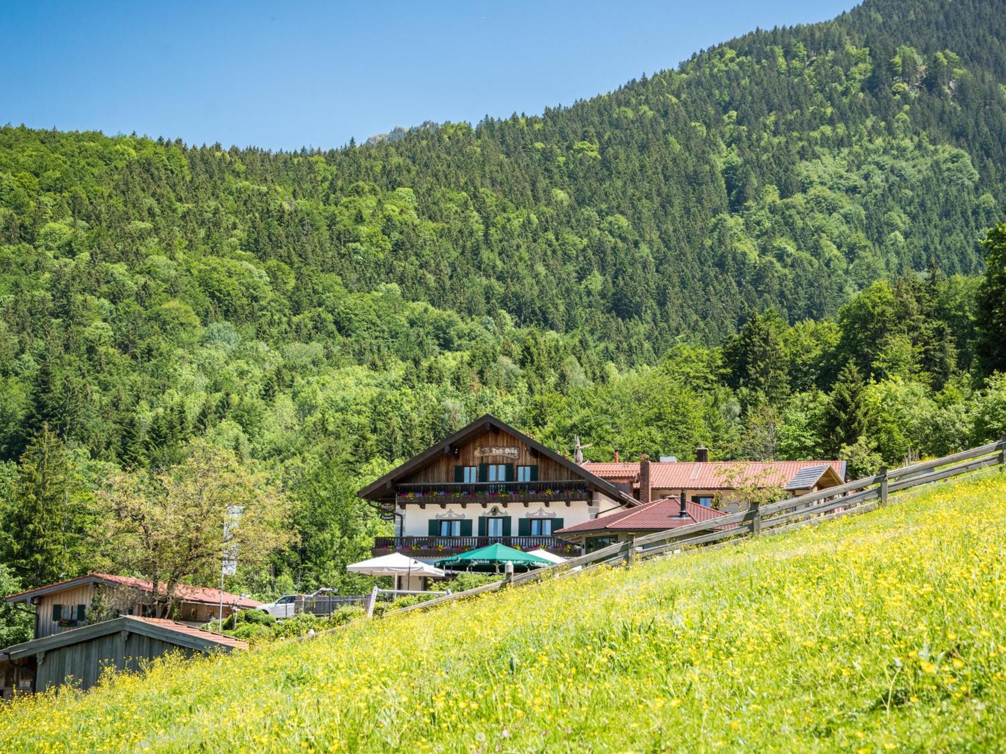 Berggasthof Hotel Duftbraeu I Ruhige Alleinlage I Mitten Im Gruenen Samerberg Exterior foto